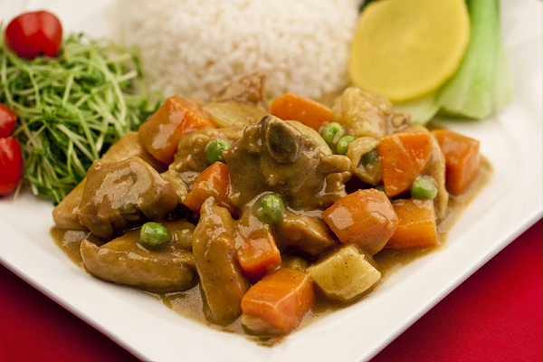 咖喱鸡肉饭