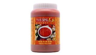 鸡饭蒜蓉辣椒酱