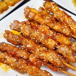 猪肉沙爹串