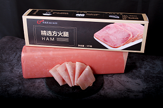 红芭芙精选方火腿