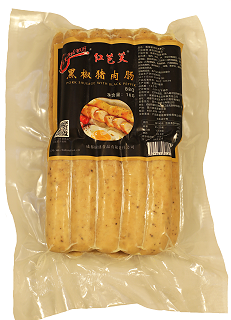 红芭芙黑椒猪肉肠BBQ款