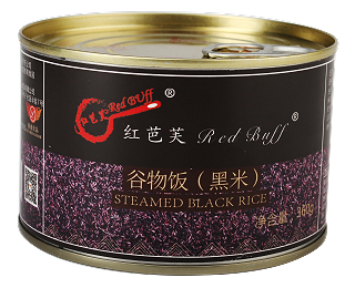 红芭芙黑米粗粮罐头