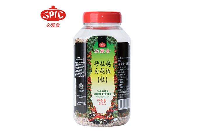 马来西亚必爱食砂拉越白胡椒粒580g