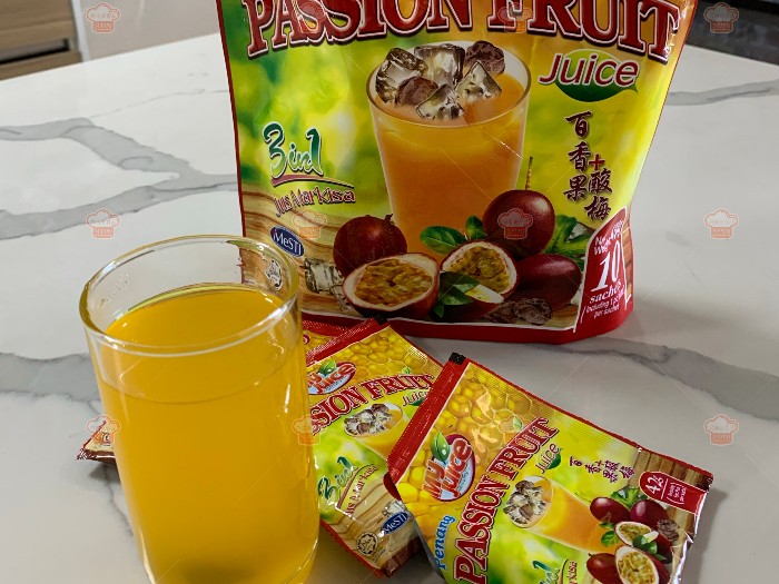 百香果酸梅饮品