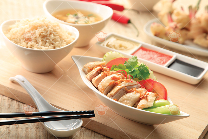 一道美味的海南鸡饭，重点在于3个元素