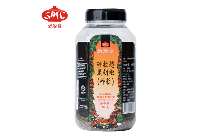 马来西亚必爱食黑胡椒碎粒480g