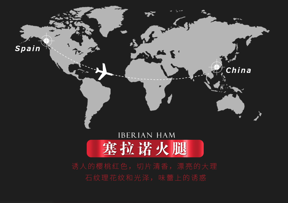 塞拉诺风干火腿后腿切片