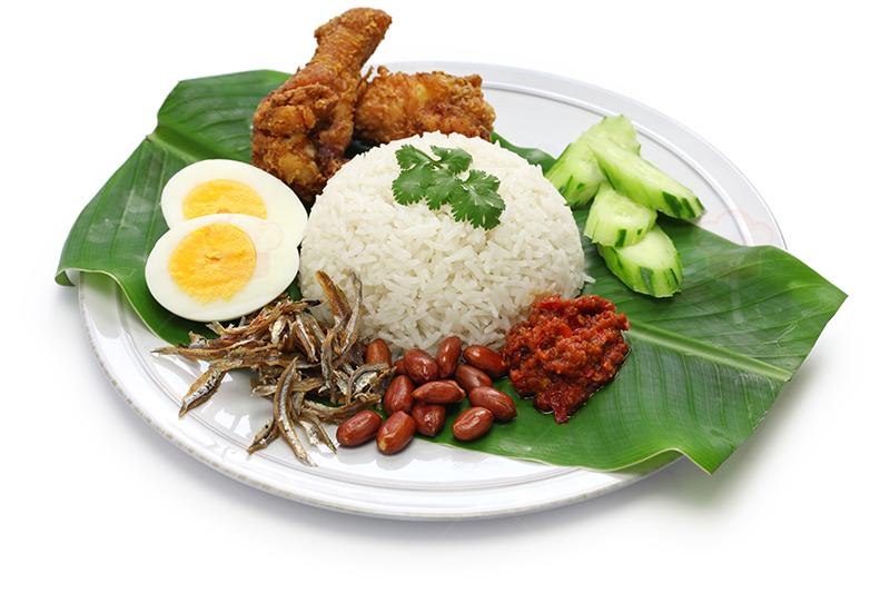 马来西亚殿堂级别美食：椰浆饭Nasi Lemak