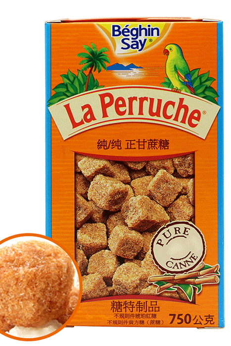 法国La Perruche鹦鹉牌方块糖咖啡烘培原料750g